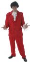 Adult 60's Swinger Plus Size Red Costume