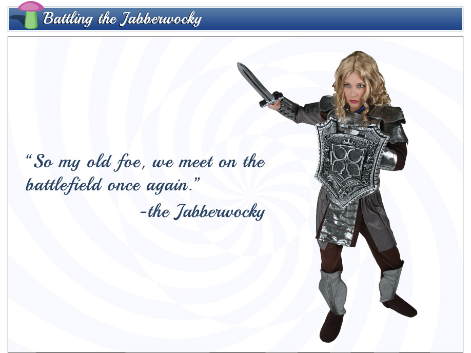 Tim Burton's Alice Battles the Jabberwocky Tim Burton's Alice Battles the Jabberwocky