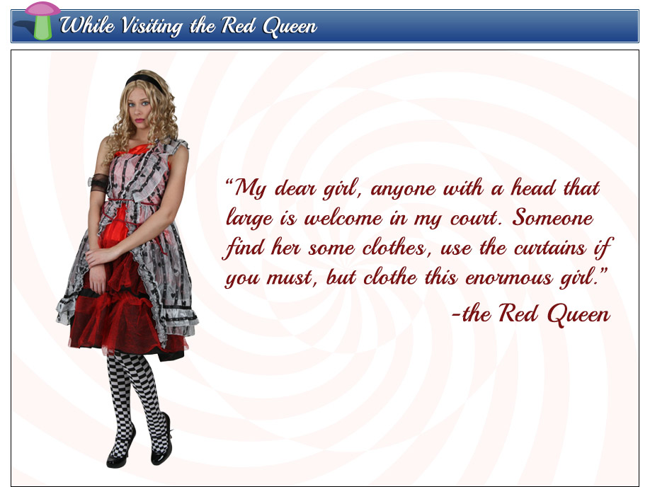 Alice in Wonderland Visiting the Red Queen Alice in Wonderland Visiting the Red Queen