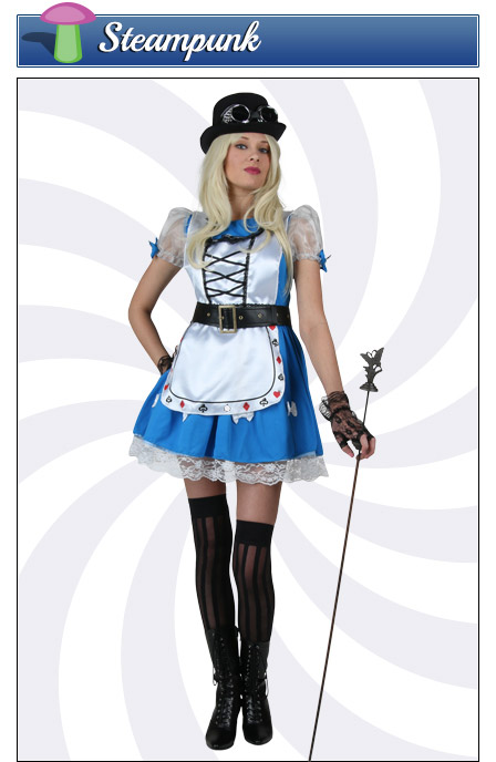 Steampunk Alice in Wonderland Costume Steampunk Alice in Wonderland Costume