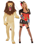 Ringmaster and Lioness Costumes