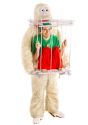 Abominable Snowman and Cage Costume