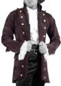 Adult Brown Pirate Jacket