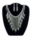 Marilyn Monroe Rhinestone Necklace and Earings