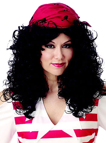Female Pirate Bandana and Wig