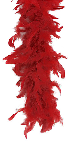 30 Gram Feather Boa-Red