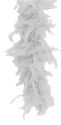 Discount Feather Boas-White