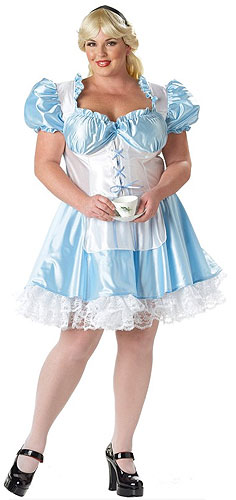Plus Size Sexy Alice in Wonderland Costume