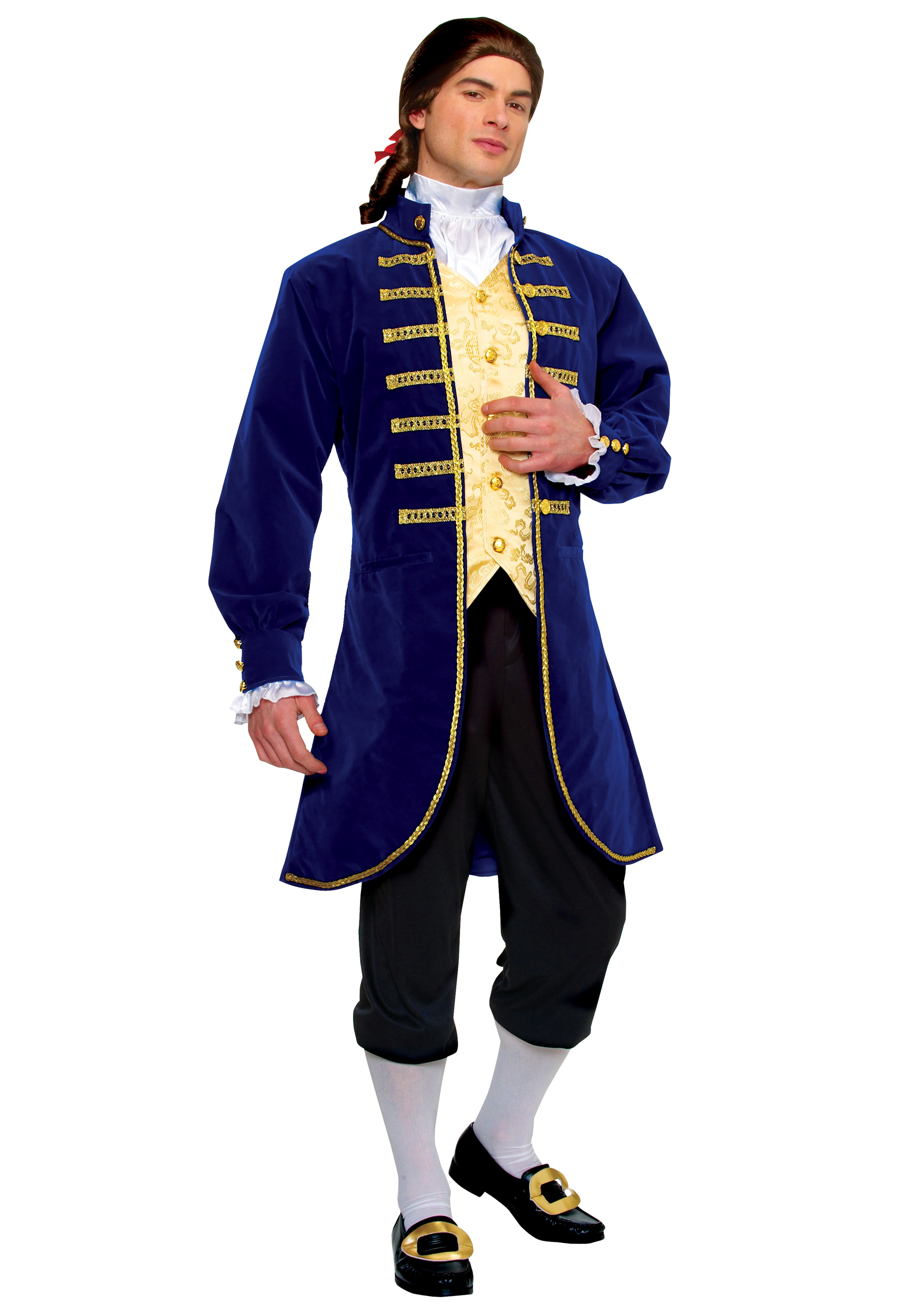 Historical Costumes Colonial Costumes Mens Colonial Aristocrat Costume