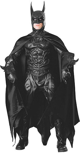 Authentic Batman Costume Real Deluxe Latex