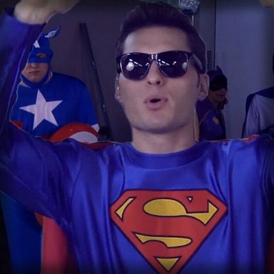 Superhero Shuffle Superman
