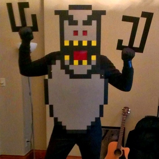 SkiFree Snow Monster Costume