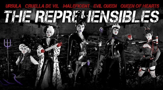 Disney Villains as The Expendables