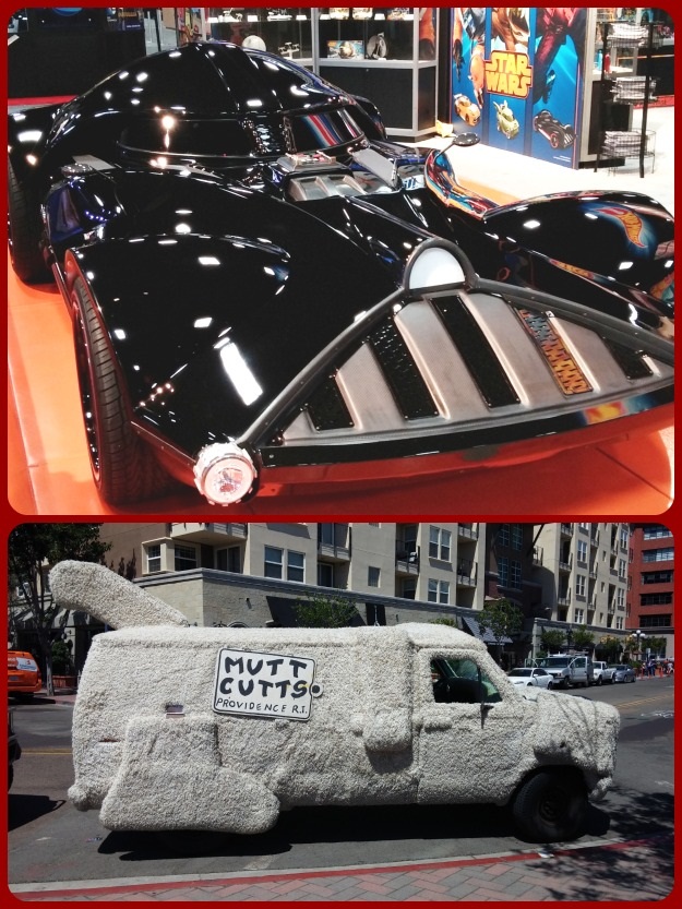 SDCC 2014 Comic Con Vehicles