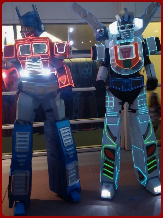 Transformers Light Up Comic Con Costume