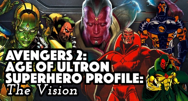 Avengers Age of Ultron Vision Header