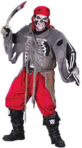 Adult Buccaneer Bones Costume