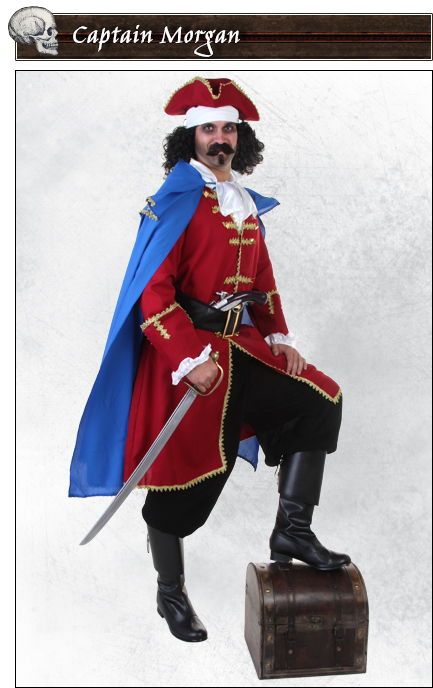 Captain Morgan Pirate Costume Captain Morgan Pirate Costume