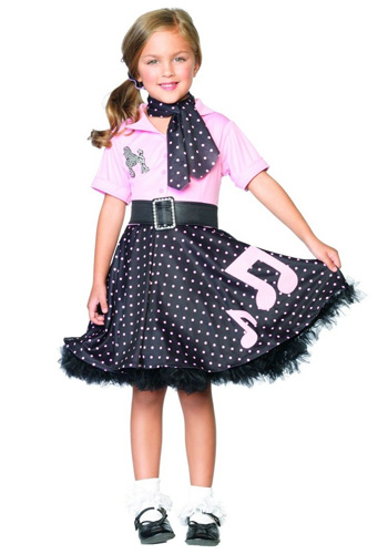 Child 50s Sockhop Costume