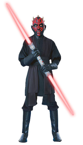 child super deluxe darth maul costume