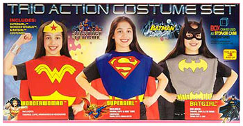 Girl's Action Trio Costume Set