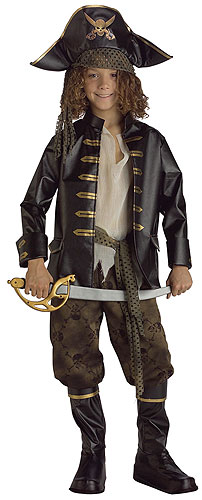 Child Pirate Captain Costume