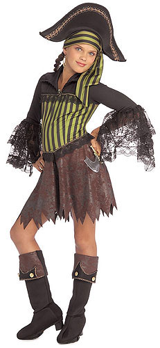 Child Sassy Pirate Costume