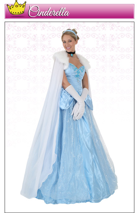 Womens Cinderella Costume Womens Cinderella Costume