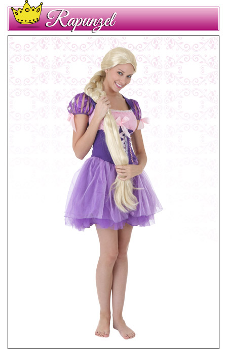 Womens Rapenzel Costume Womens Rapenzel Costume