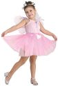 Girls Pretty Pink Fairy Costume