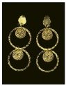 Gold Egyptian Earrings