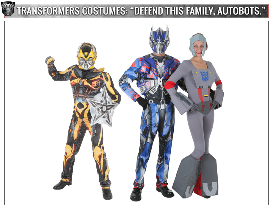 Transfomers Group Costume Transfomers Group Costume