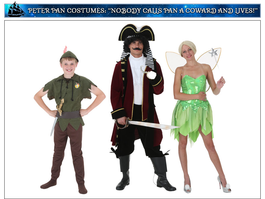 Peter Pan Group Costume Peter Pan Group Costume