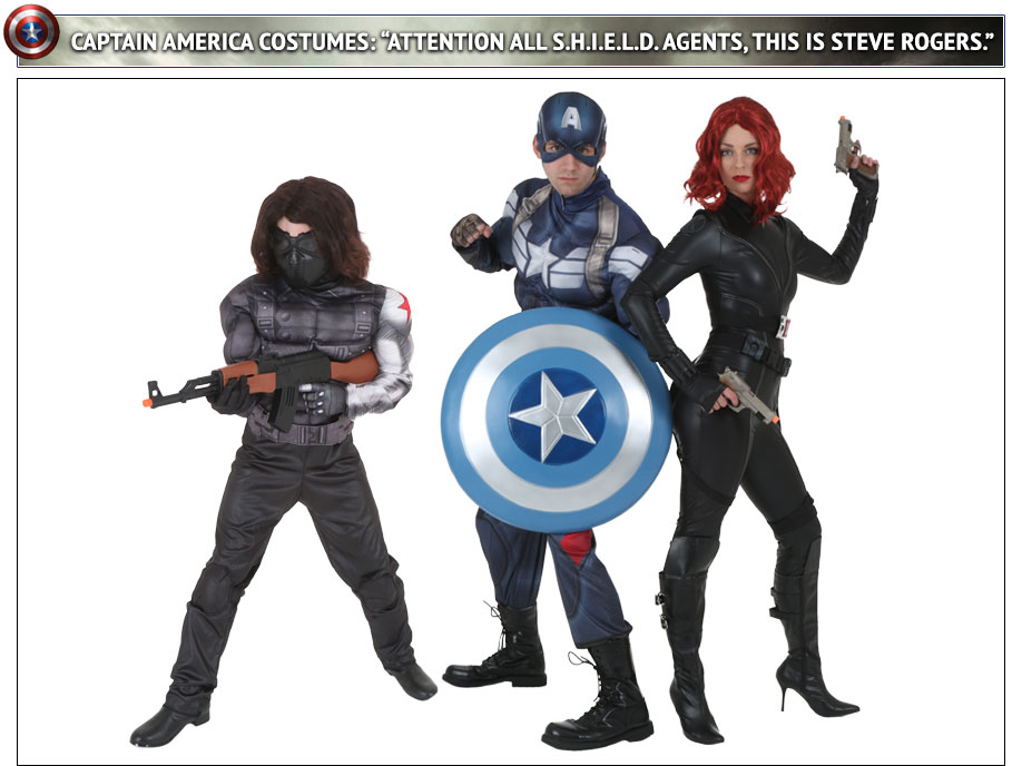 Captain America Group Costume Captain America Group Costume