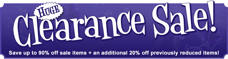 Huge Clearance Sale 2012
