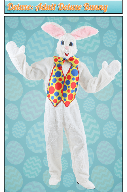 Deluxe: Adult Bunny Costume Deluxe: Adult Deluxe Bunny Costume