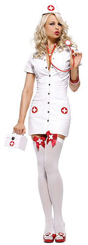 vinyl nurse costume shop
