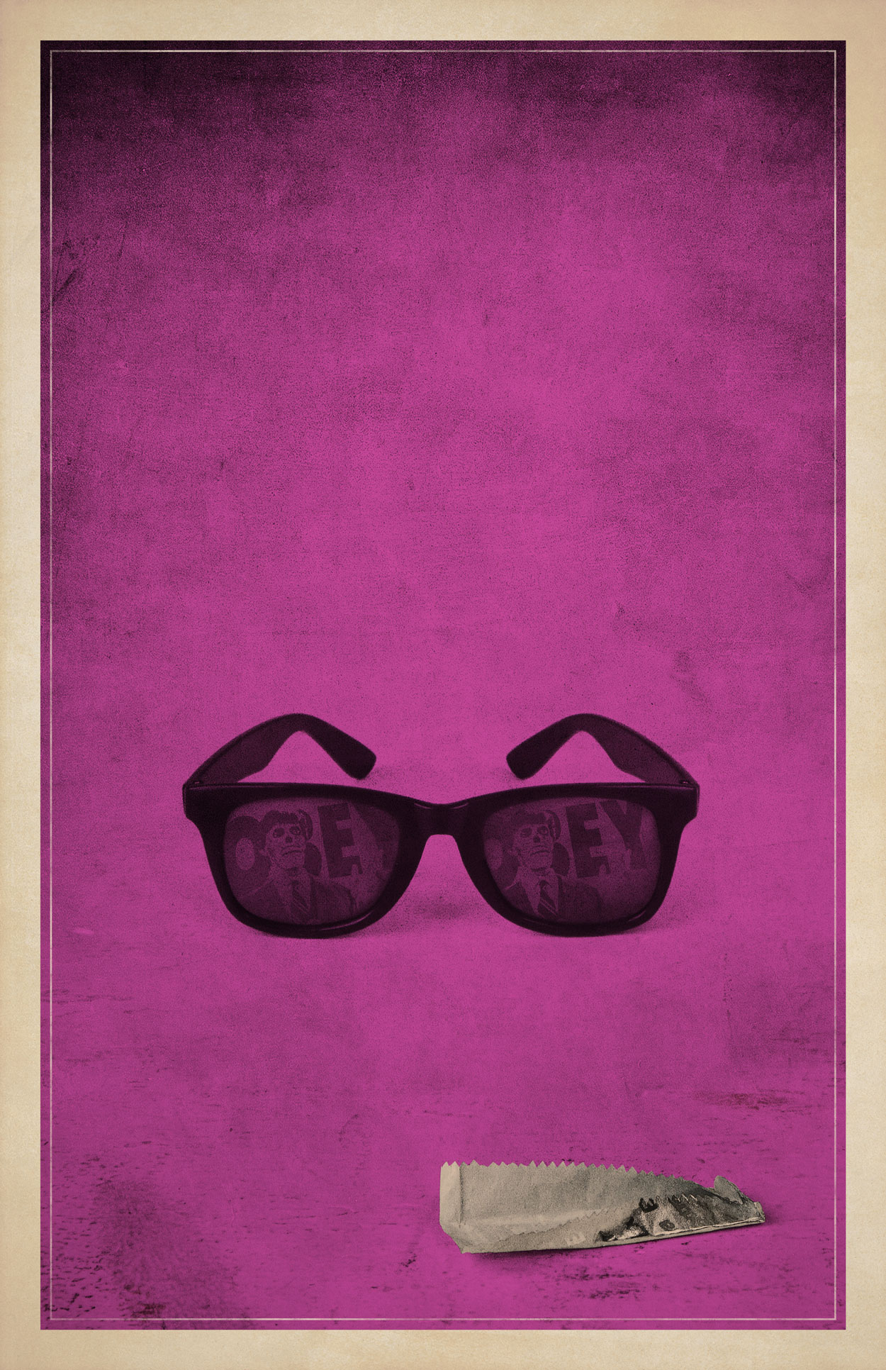 They Live Minimalist Poster