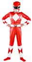 Kids Deluxe Red Power Ranger Costume