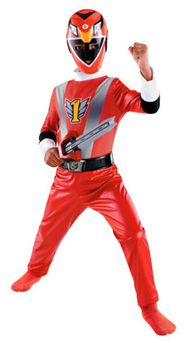 Kids Red Ranger Costume