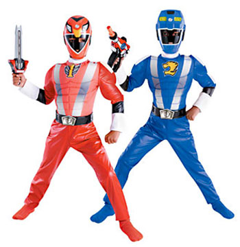 Kids Reversible Power Ranger Costume