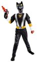 Muscle Chest Black Power Ranger Costume