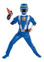 Muscle Chest Blue Power Ranger Costume
