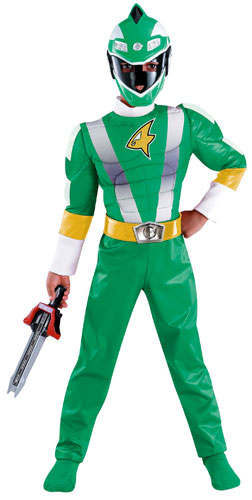 Muscle Chest Green Power Ranger