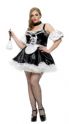 Plus Size Sexy French Maid Costume