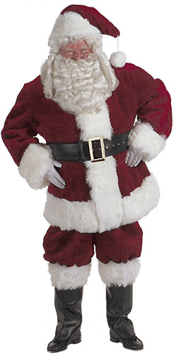 Plus Size Santa Suit