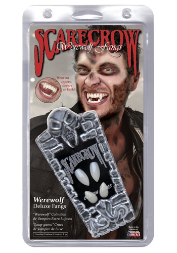Adult Werewolf Teeth By: Scarecrow Inc. for the 2015 Costume season.