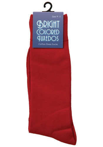 Men's Red Socks -image