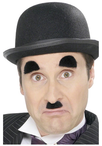 Charlie Chaplin Mustache and Eyebrows By: Smiffys for the 2022 Costume season.