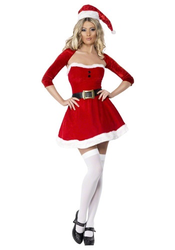 Sexy Santa Babe Costume -image
